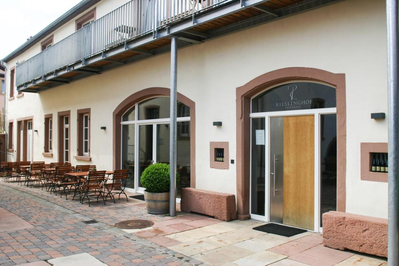 Rieslinghof Wachenheim an der Weinstraße Exterior foto